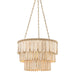Troy Lighting Canada - Six Light Chandelier - Bentley - Patina Brass- Union Lighting Luminaires Decor