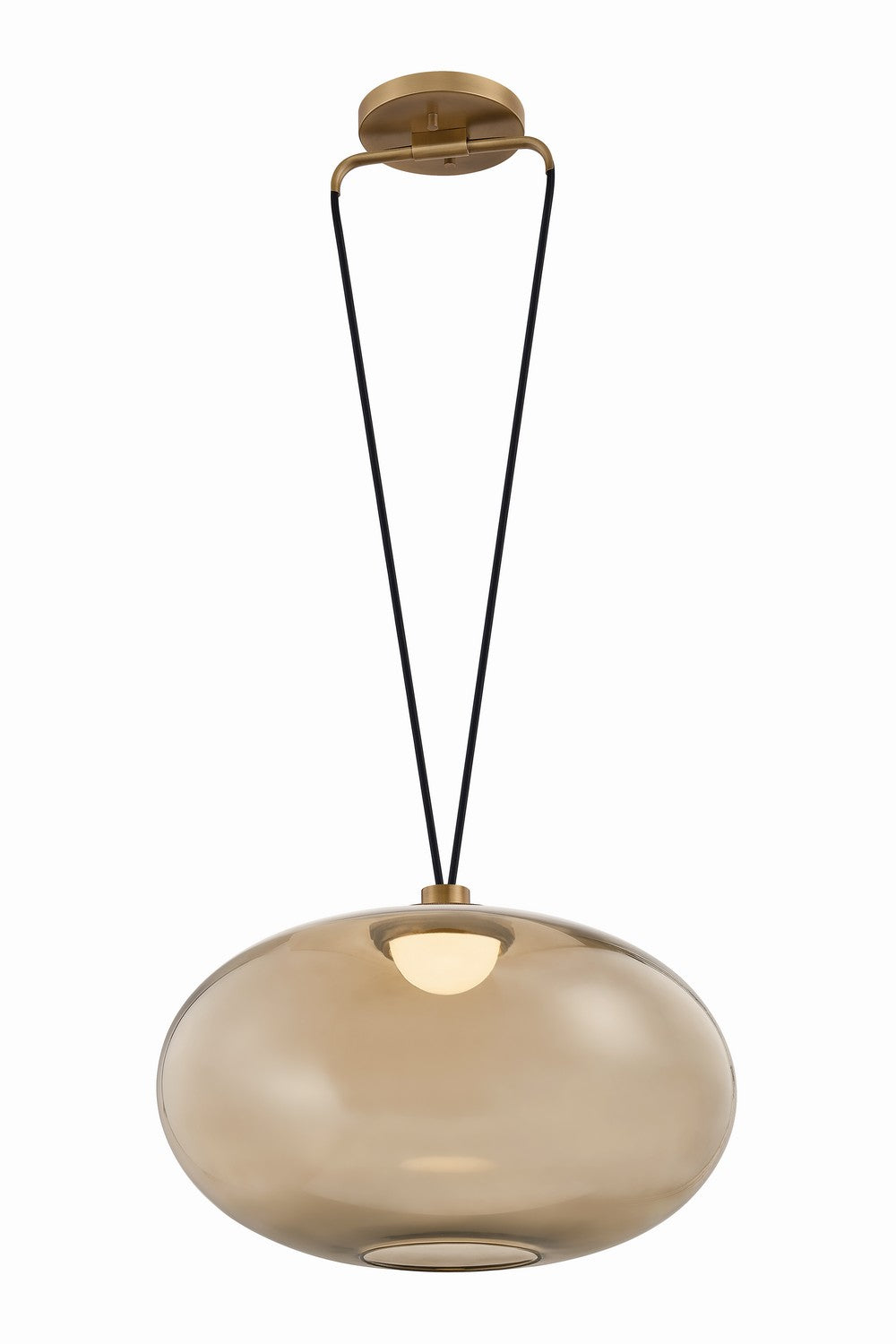 Troy Lighting Canada - LED Pendant - Walz - Patina Brass- Union Lighting Luminaires Decor
