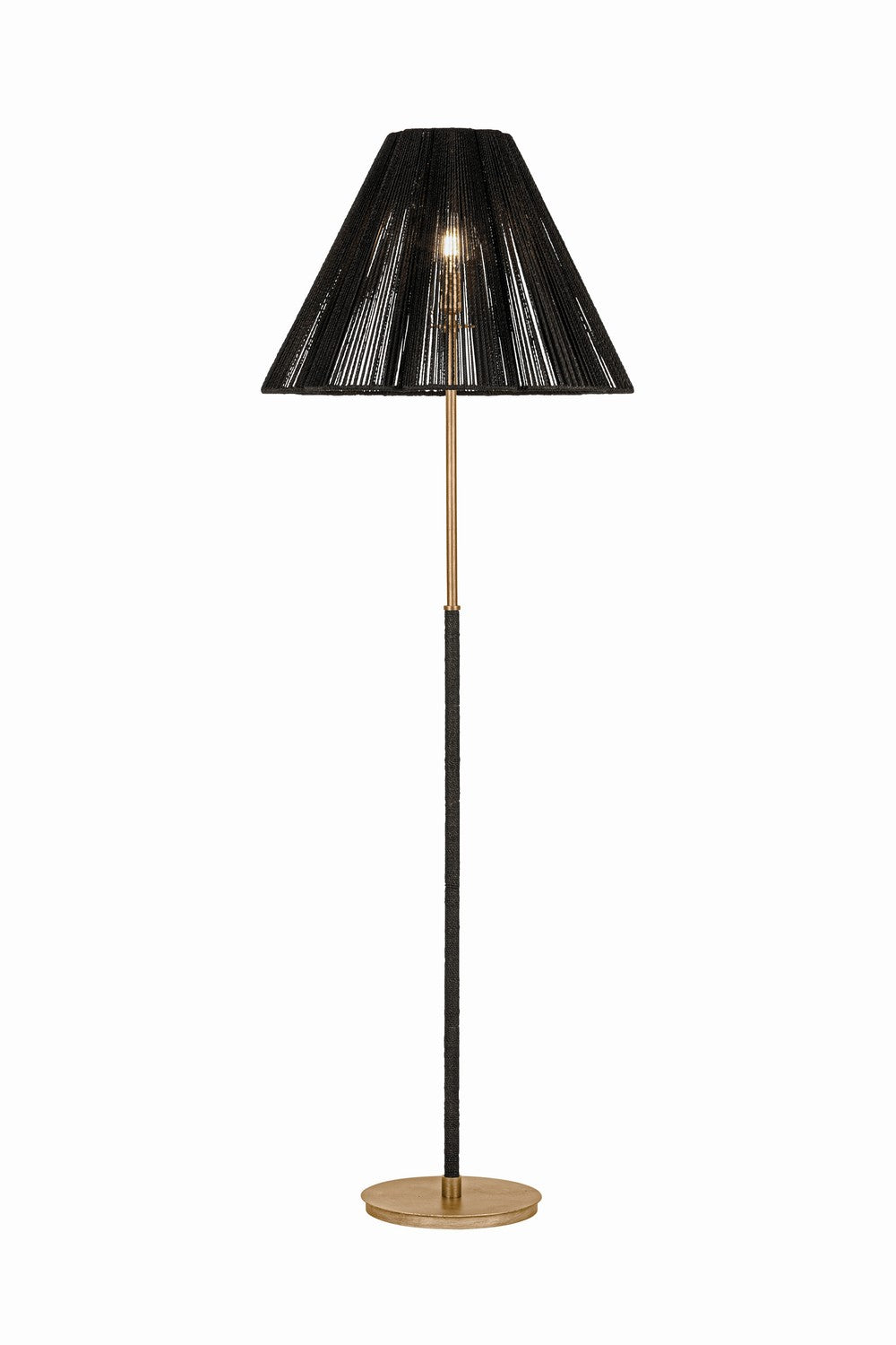 Troy Lighting Canada - One Light Floor Lamp - Sonoma - Patina Gold Leaf- Union Lighting Luminaires Decor