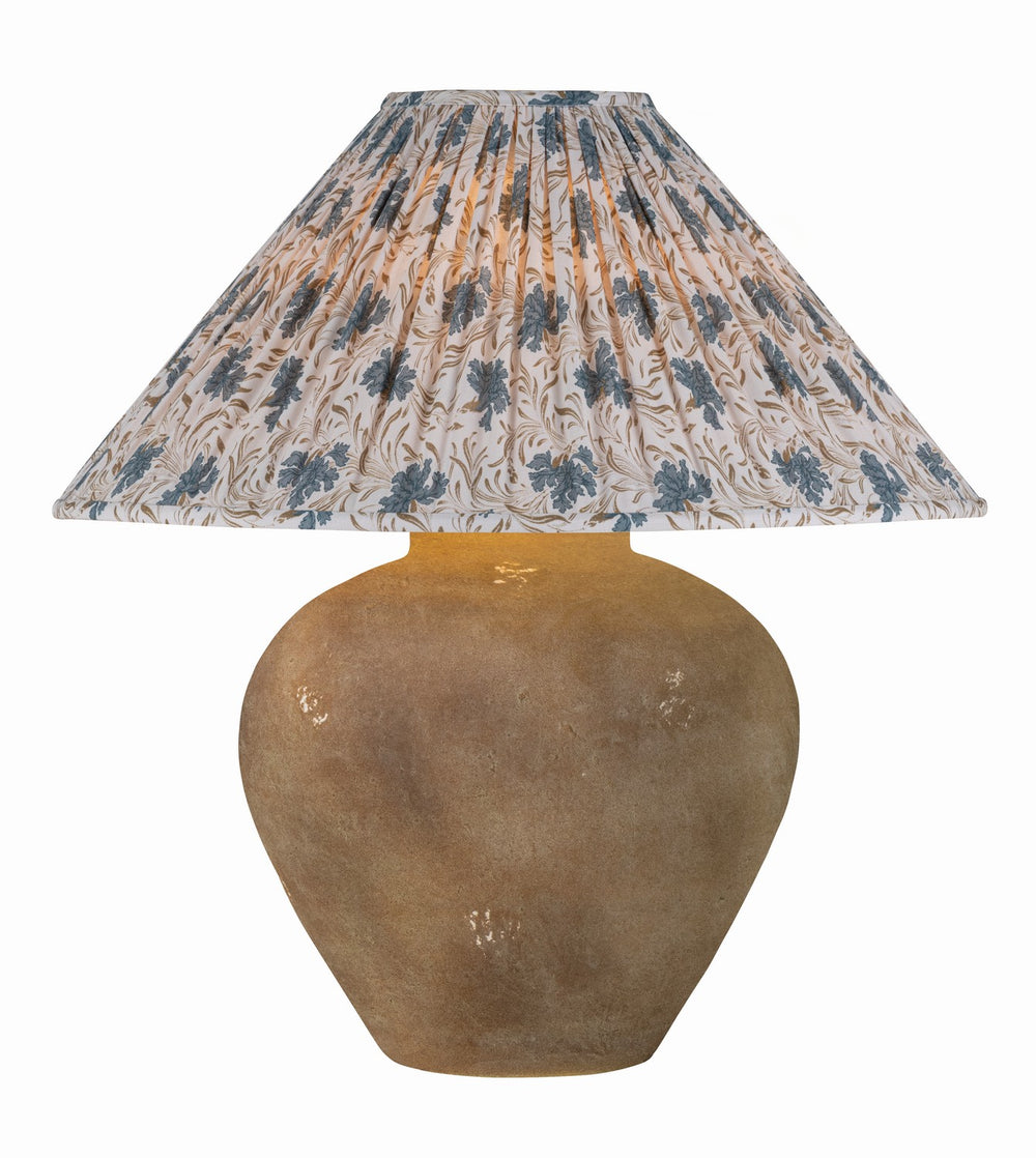 Troy Lighting Canada - One Light Table Lamp - Calabria - Sienna- Union Lighting Luminaires Decor