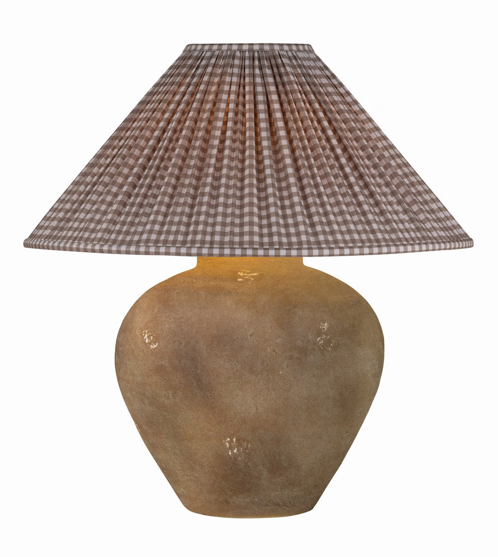 Troy Lighting Canada - One Light Table Lamp - Calabria - Sienna- Union Lighting Luminaires Decor