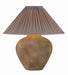 Troy Lighting Canada - One Light Table Lamp - Calabria - Sienna- Union Lighting Luminaires Decor