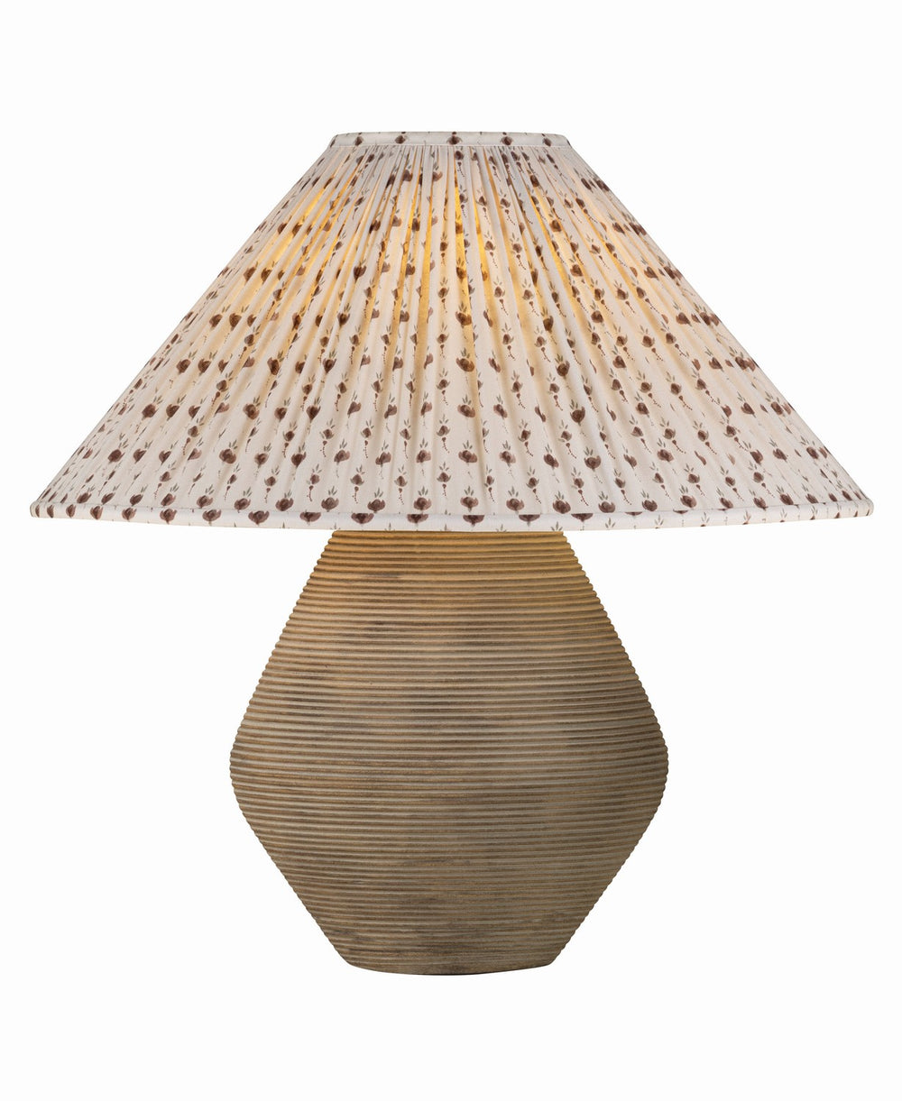 Troy Lighting Canada - One Light Table Lamp - Calabria - Reggio- Union Lighting Luminaires Decor