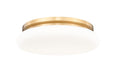Z-Lite Canada - One Light Flush Mount - Soleil - Modern Gold- Union Lighting Luminaires Decor