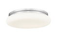 Z-Lite Canada - One Light Flush Mount - Soleil - Brushed Nickel- Union Lighting Luminaires Decor