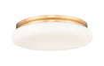 Z-Lite Canada - One Light Flush Mount - Soleil - Modern Gold- Union Lighting Luminaires Decor