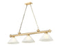 Z-Lite Canada - Three Light Billiard - Cordon - Heritage Brass- Union Lighting Luminaires Decor