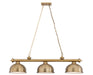 Z-Lite Canada - Three Light Billiard - Cordon - Heritage Brass- Union Lighting Luminaires Decor