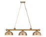 Z-Lite Canada - Three Light Billiard - Cordon - Heritage Brass- Union Lighting Luminaires Decor
