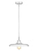 Z-Lite Canada - One Light Pendant - Camden - Brushed Nickel- Union Lighting Luminaires Decor