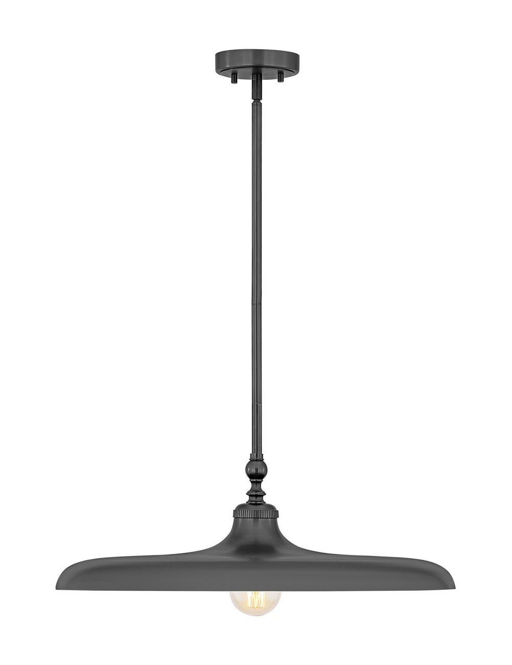 Z-Lite Canada - One Light Pendant - Camden - Modern Bronze- Union Lighting Luminaires Decor