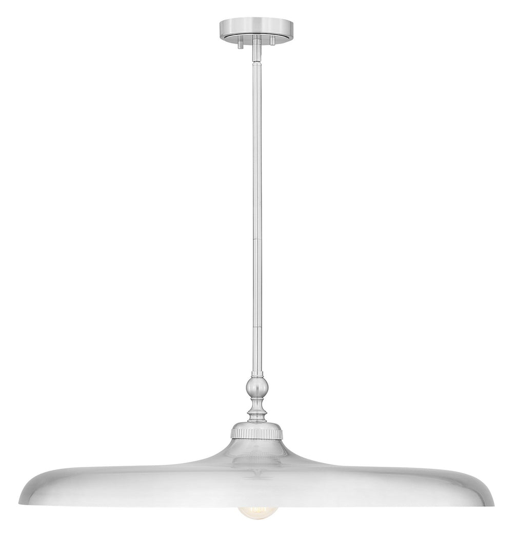 Z-Lite Canada - One Light Pendant - Camden - Brushed Nickel- Union Lighting Luminaires Decor