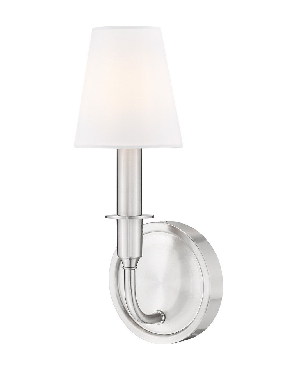 Z-Lite Canada - One Light Wall Sconce - Tova - Brushed Nickel- Union Lighting Luminaires Decor