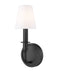 Z-Lite Canada - One Light Wall Sconce - Tova - Matte Black- Union Lighting Luminaires Decor