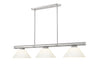 Z-Lite Canada - Three Light Billiard - Vanguard - Brushed Nickel- Union Lighting Luminaires Decor
