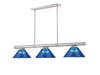 Z-Lite Canada - Three Light Billiard - Vanguard - Brushed Nickel- Union Lighting Luminaires Decor