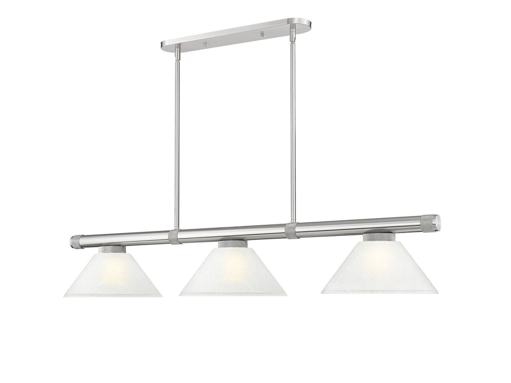 Z-Lite Canada - Three Light Billiard - Vanguard - Brushed Nickel- Union Lighting Luminaires Decor