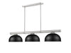 Z-Lite Canada - Three Light Billiard - Vanguard - Brushed Nickel- Union Lighting Luminaires Decor