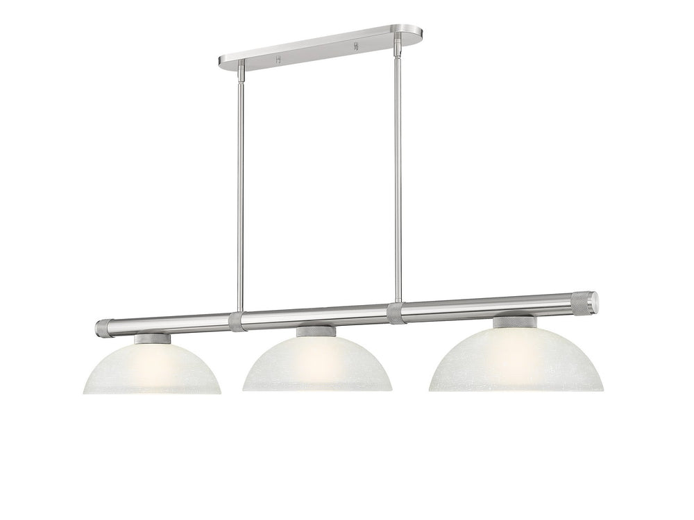 Z-Lite Canada - Three Light Billiard - Vanguard - Brushed Nickel- Union Lighting Luminaires Decor