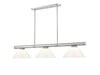 Z-Lite Canada - Three Light Billiard - Vanguard - Brushed Nickel- Union Lighting Luminaires Decor