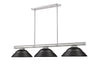 Z-Lite Canada - Three Light Billiard - Vanguard - Brushed Nickel- Union Lighting Luminaires Decor