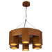 Kuzco Canada - LED Chandelier - Bosco - Natural Oak- Union Lighting Luminaires Decor