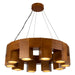 Kuzco Canada - LED Chandelier - Bosco - Natural Oak- Union Lighting Luminaires Decor