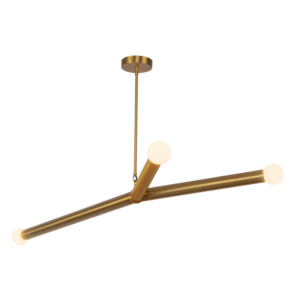 Kuzco Canada - LED Chandelier - Calla - Brushed Gold- Union Lighting Luminaires Decor