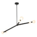 Kuzco Canada - LED Chandelier - Reese - Urban Bronze/Opal Glass- Union Lighting Luminaires Decor