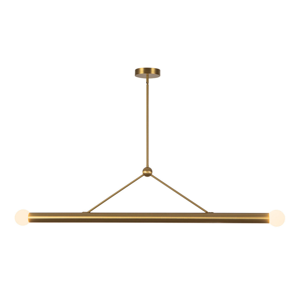 Kuzco Canada - LED Linear Pendant - Calla - Brushed Gold- Union Lighting Luminaires Decor
