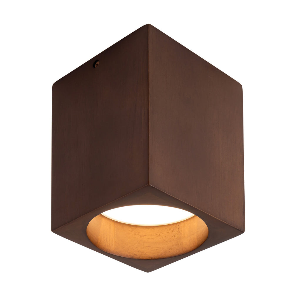 Kuzco Canada - LED Flush Mount - Bosco - Walnut- Union Lighting Luminaires Decor