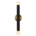 Kuzco Canada - LED Vanity Light - Calla - Brushed Gold/Black Vegan Leather- Union Lighting Luminaires Decor