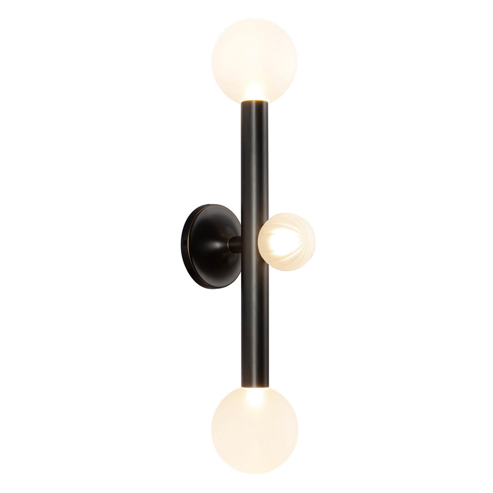 Kuzco Canada - LED Vanity Light - Reese - Urban Bronze/Opal Glass- Union Lighting Luminaires Decor