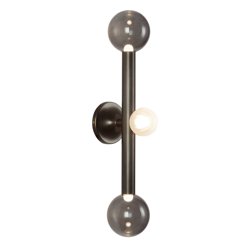Kuzco Canada - LED Vanity Light - Reese - Urban Bronze/Smoked Glass- Union Lighting Luminaires Decor