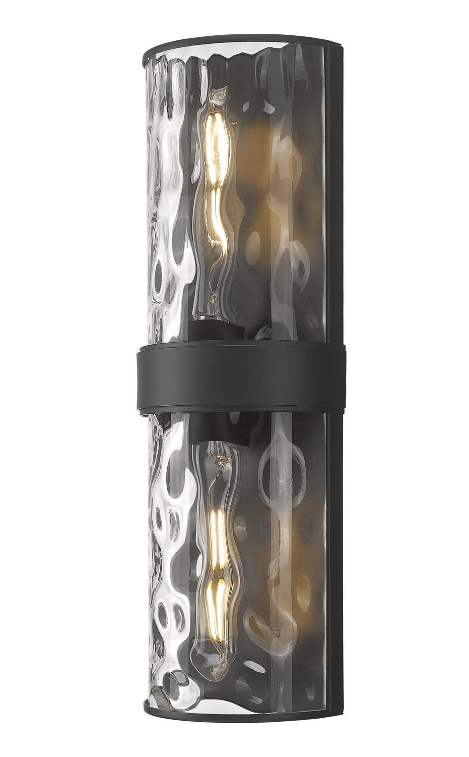 Z-Lite Canada - Two Light Wall Sconce - Meridian - Matte Black- Union Lighting Luminaires Decor