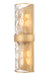 Z-Lite Canada - Two Light Wall Sconce - Meridian - Rubbed Brass- Union Lighting Luminaires Decor