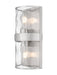 Z-Lite Canada - Two Light Wall Sconce - Meridian - Brushed Nickel- Union Lighting Luminaires Decor
