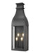 Z-Lite Canada - Four Light Outdoor Wall Light - Toulouse - Sand Black- Union Lighting Luminaires Decor