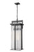 Z-Lite Canada - Three Light Outdoor Chain Mount Ceiling Fixture - Fortis - Sand Black- Union Lighting Luminaires Decor