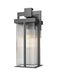 Z-Lite Canada - One Light Outdoor Wall Light - Fortis - Sand Black- Union Lighting Luminaires Decor