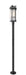Z-Lite Canada - Two Light Outdoor Post Mounted Fixture - Fortis - Sand Black- Union Lighting Luminaires Decor