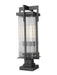 Z-Lite Canada - Two Light Outdoor Pier Mounted Fixture - Fortis - Sand Black- Union Lighting Luminaires Decor