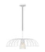 Z-Lite Canada - One Light Pendant - Valencia - Texture White- Union Lighting Luminaires Decor