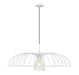 Z-Lite Canada - One Light Pendant - Valencia - Texture White- Union Lighting Luminaires Decor