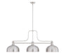 Z-Lite Canada - Three Light Billiard - Melange - Brushed Nickel- Union Lighting Luminaires Decor