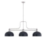 Z-Lite Canada - Three Light Billiard - Melange - Brushed Nickel- Union Lighting Luminaires Decor
