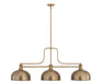 Z-Lite Canada - Three Light Billiard - Melange - Heritage Brass- Union Lighting Luminaires Decor