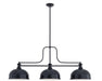 Z-Lite Canada - Three Light Billiard - Melange - Matte Black- Union Lighting Luminaires Decor