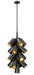 Z-Lite Canada - 17 Light Chandelier - Lumina - Matte Black- Union Lighting Luminaires Decor