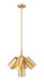 Z-Lite Canada - Five Light Chandelier - Lumina - Modern Gold- Union Lighting Luminaires Decor